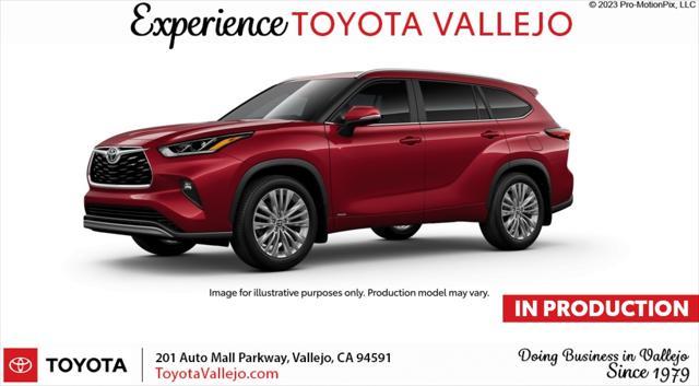 new 2025 Toyota Highlander Hybrid car, priced at $57,087