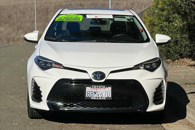 used 2018 Toyota Corolla car, priced at $21,000