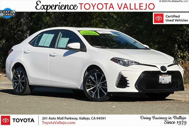 used 2018 Toyota Corolla car, priced at $21,000