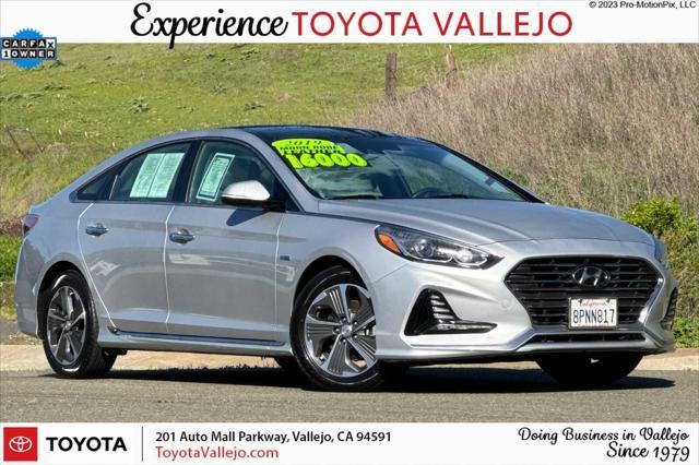 used 2019 Hyundai Sonata Hybrid car, priced at $14,000