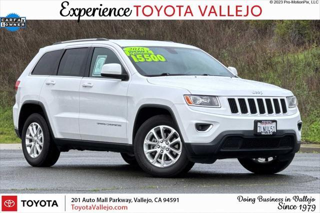 used 2015 Jeep Grand Cherokee car, priced at $15,500