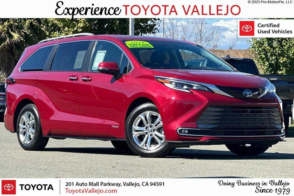 used 2021 Toyota Sienna car, priced at $46,500