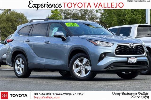 used 2020 Toyota Highlander car, priced at $32,000