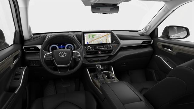new 2025 Toyota Highlander Hybrid car, priced at $56,278