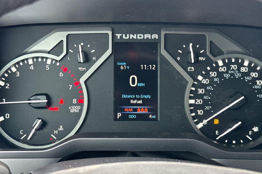 new 2025 Toyota Tundra car, priced at $58,047