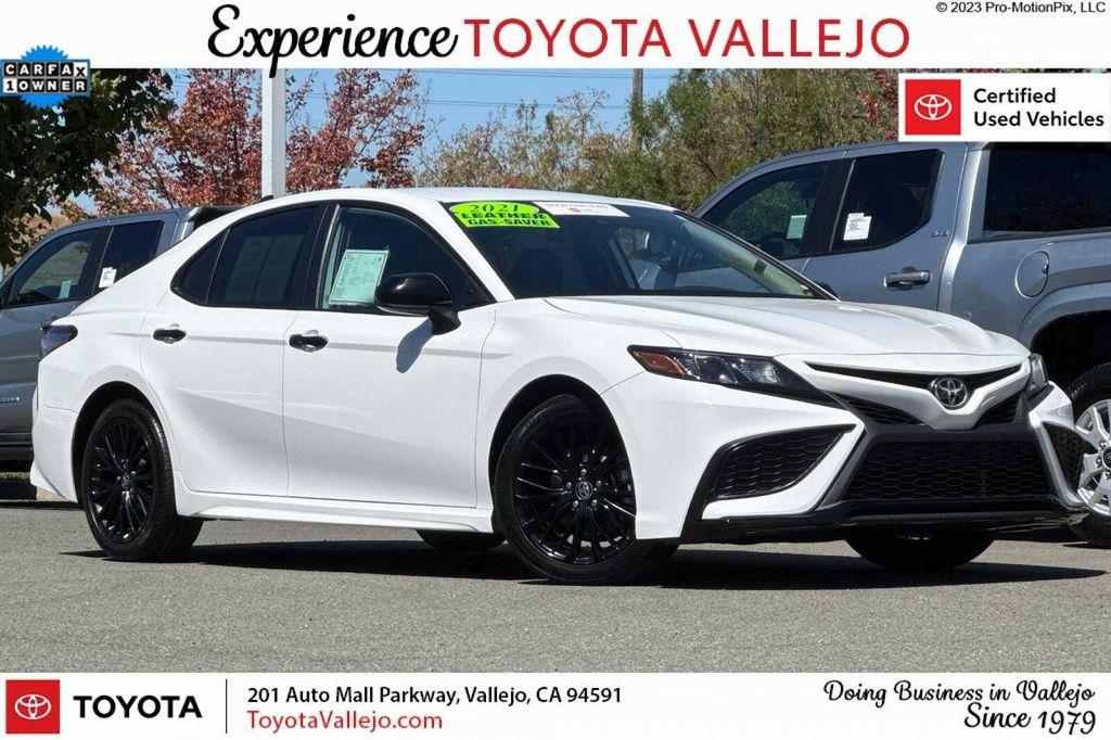 used 2021 Toyota Camry car, priced at $24,000