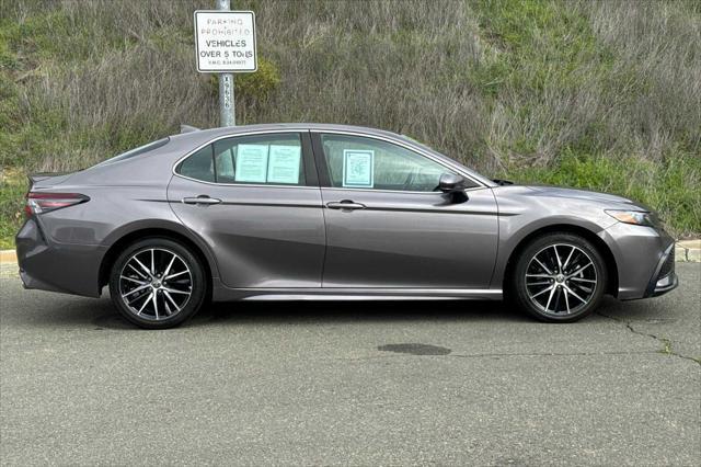 used 2021 Toyota Camry car, priced at $25,000