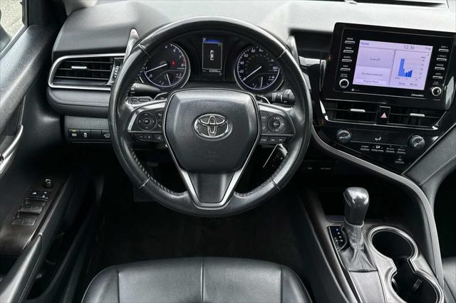 used 2021 Toyota Camry car, priced at $25,000