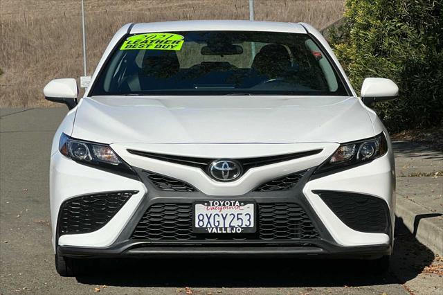 used 2021 Toyota Camry car, priced at $23,000