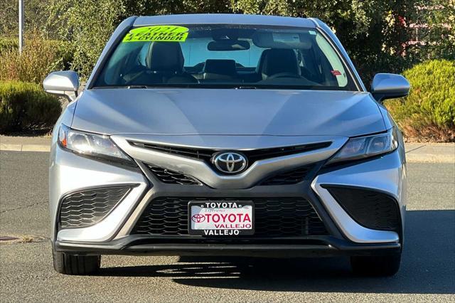 used 2021 Toyota Camry car, priced at $24,500