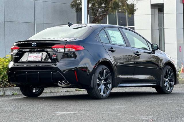 new 2025 Toyota Corolla Hybrid car, priced at $28,153