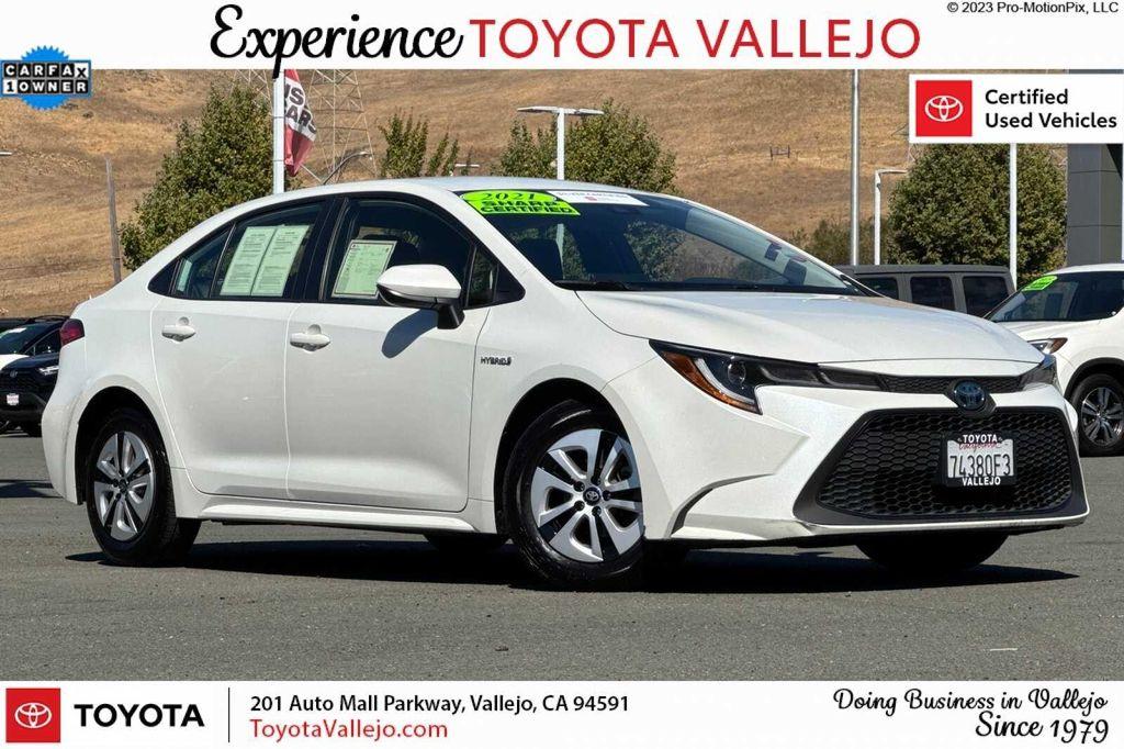 used 2021 Toyota Corolla Hybrid car, priced at $21,000