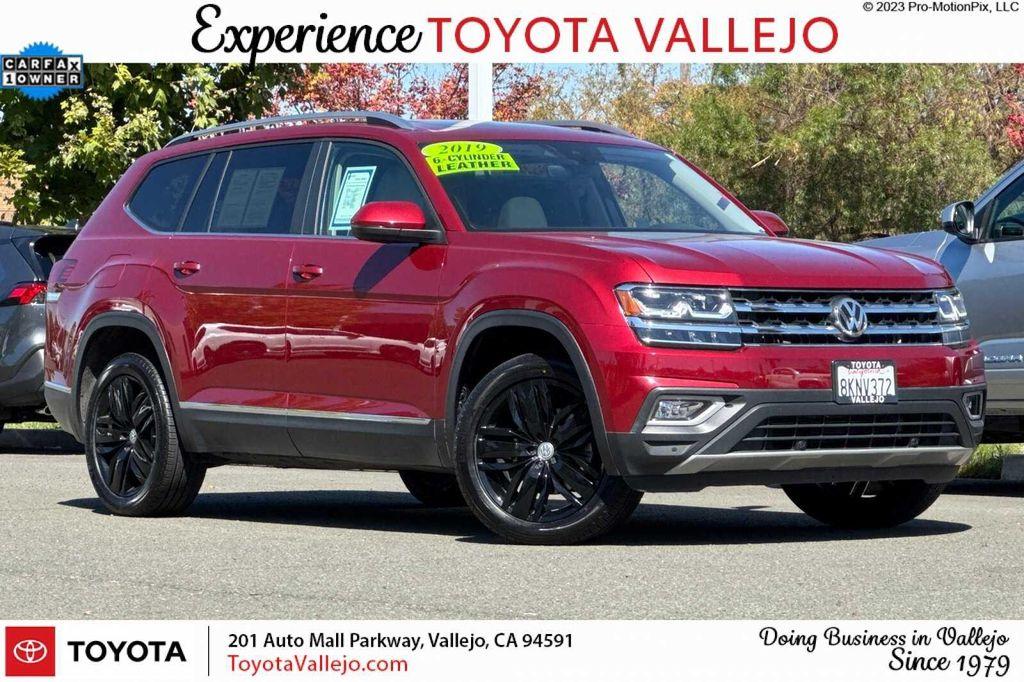 used 2019 Volkswagen Atlas car, priced at $24,000