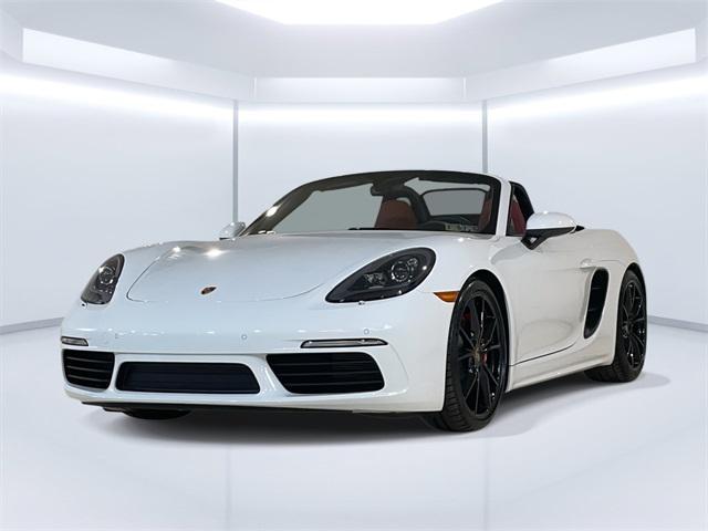 new 2025 Porsche 718 Boxster car, priced at $107,755