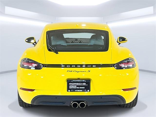 used 2025 Porsche 718 Cayman car, priced at $97,999