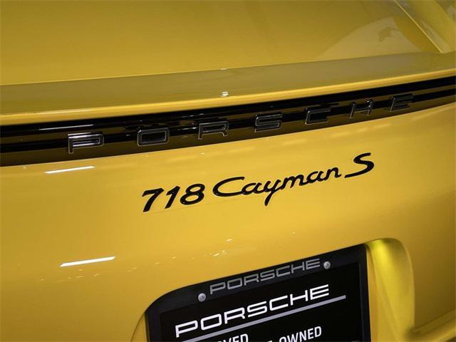 used 2025 Porsche 718 Cayman car, priced at $97,999