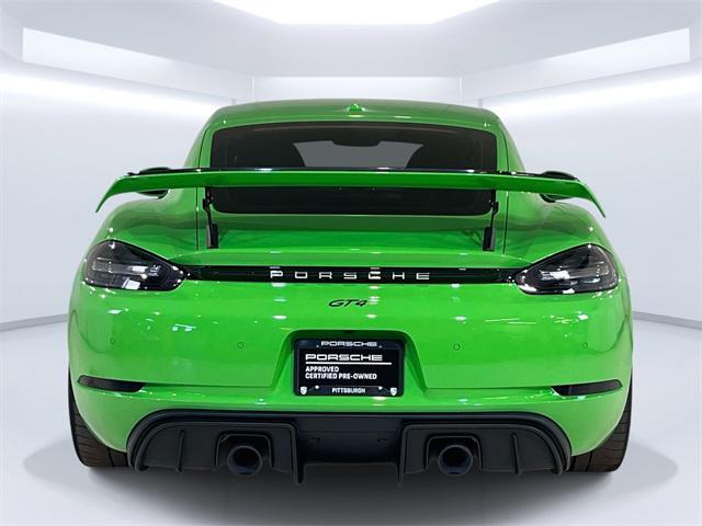 used 2023 Porsche 718 Cayman car, priced at $147,977