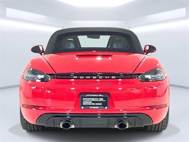 used 2025 Porsche 718 Boxster car, priced at $121,859