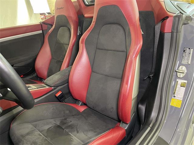 used 2022 Porsche 718 Spyder car, priced at $131,577