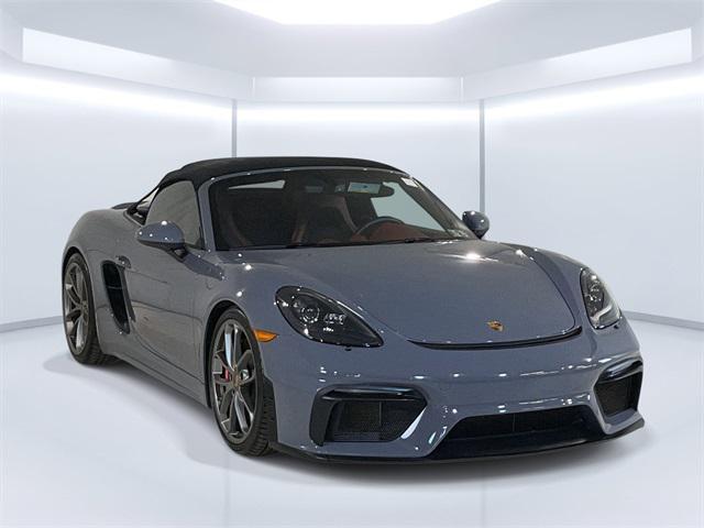 used 2022 Porsche 718 Spyder car, priced at $131,577