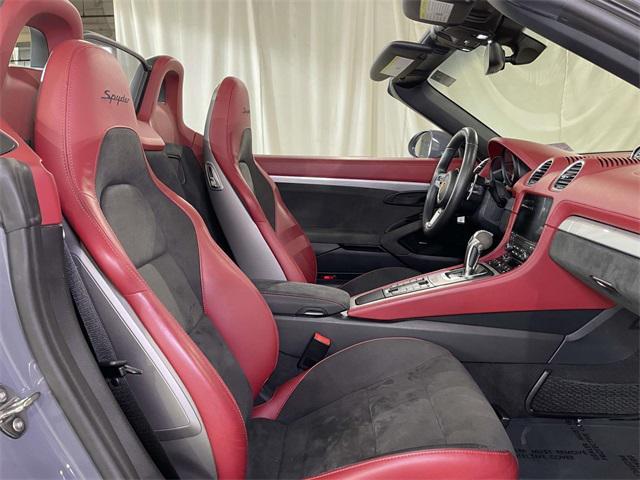 used 2022 Porsche 718 Spyder car, priced at $131,577