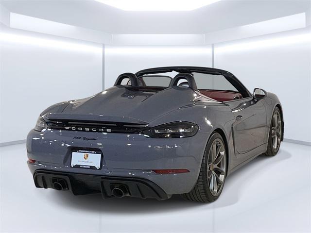 used 2022 Porsche 718 Spyder car, priced at $131,577