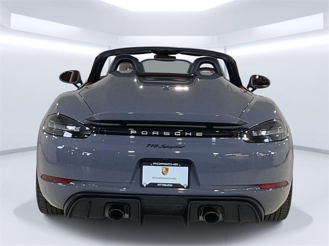 used 2022 Porsche 718 Spyder car, priced at $131,577