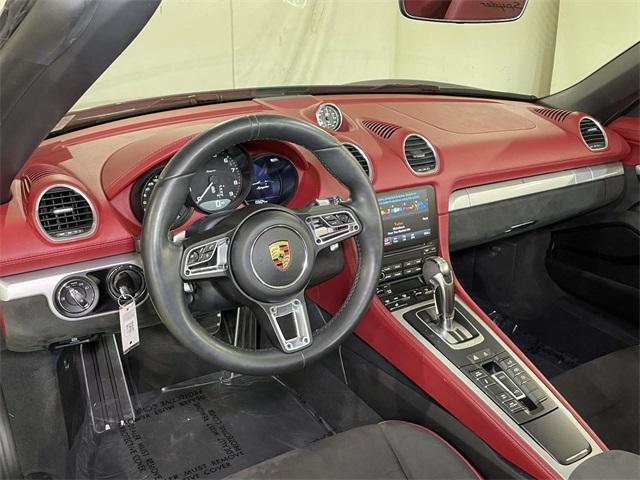 used 2022 Porsche 718 Spyder car, priced at $131,577