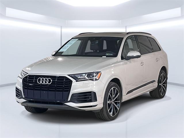 used 2021 Audi Q7 car, priced at $35,999