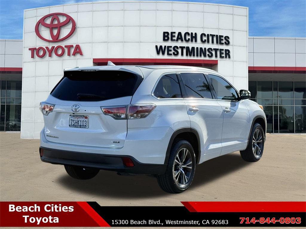 used 2016 Toyota Highlander car, priced at $17,968