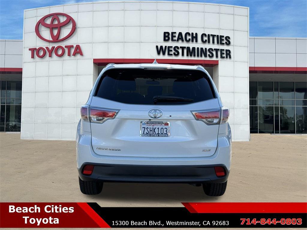 used 2016 Toyota Highlander car, priced at $17,968