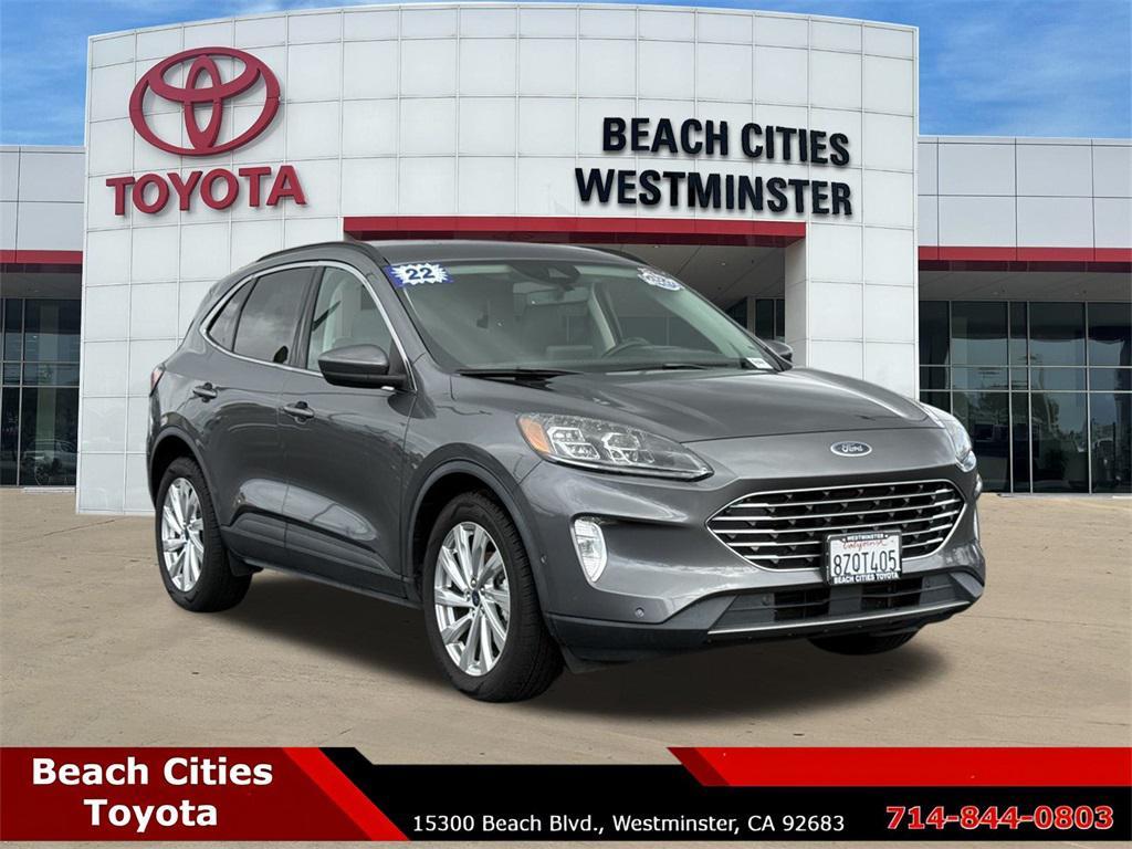 used 2022 Ford Escape car, priced at $20,542