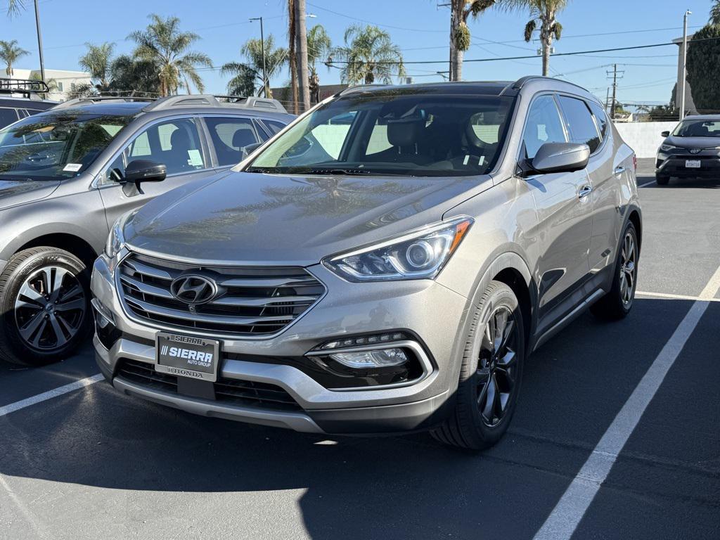 used 2018 Hyundai Santa Fe Sport car, priced at $17,596