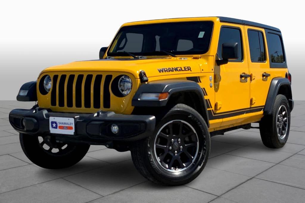 used 2019 Jeep Wrangler Unlimited car, priced at $25,938