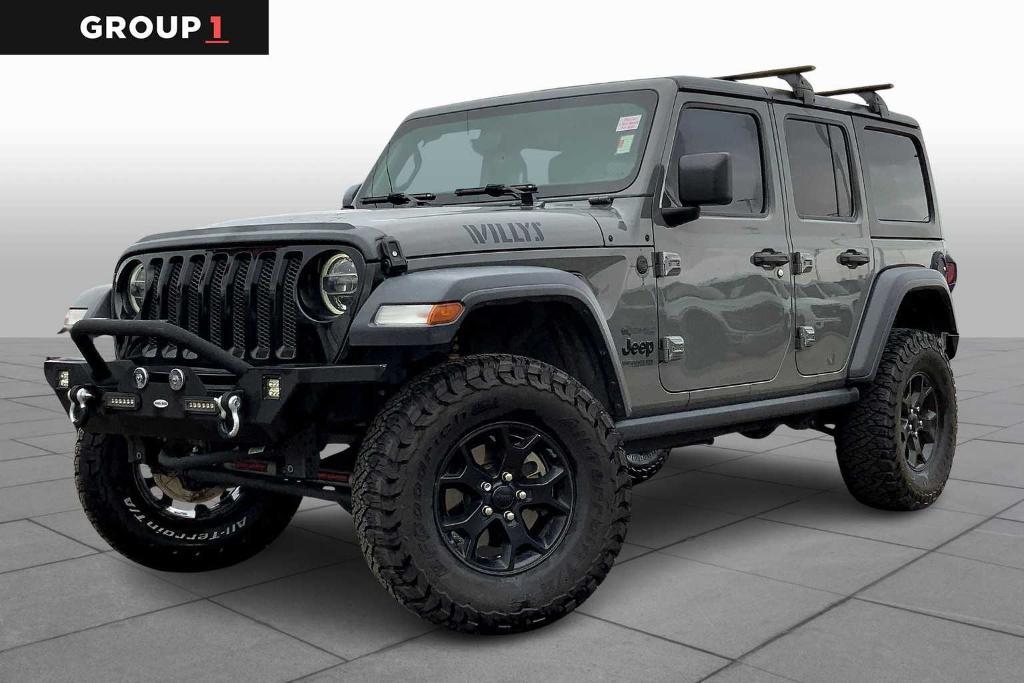 used 2020 Jeep Wrangler Unlimited car, priced at $25,638