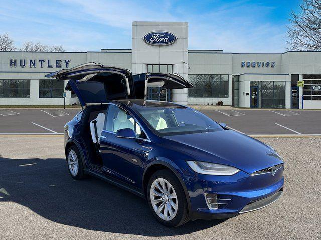 used 2020 Tesla Model X car, priced at $43,943