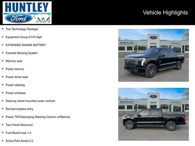 used 2023 Ford F-150 Lightning car, priced at $42,942