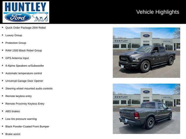 used 2017 Ram 1500 car, priced at $24,972