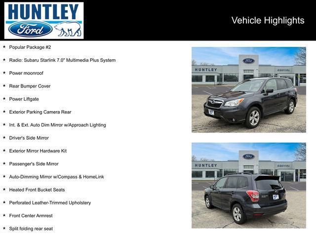 used 2016 Subaru Forester car, priced at $15,272