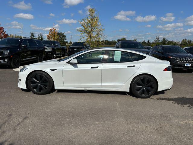 used 2021 Tesla Model S car, priced at $42,942