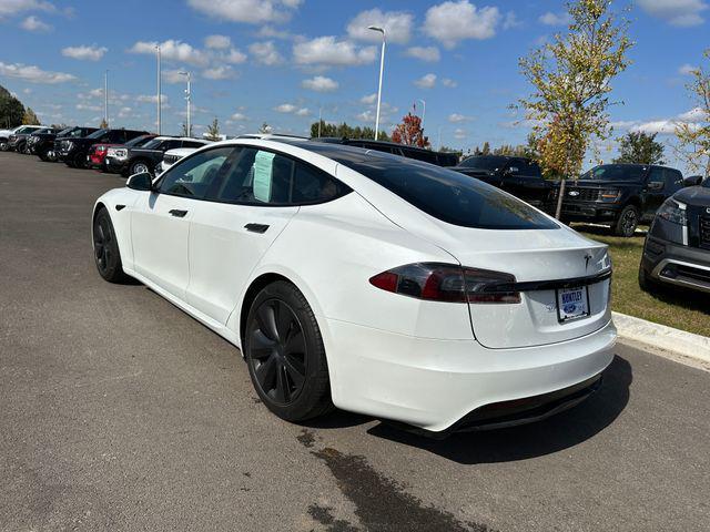 used 2021 Tesla Model S car, priced at $42,942