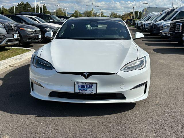 used 2021 Tesla Model S car, priced at $42,942