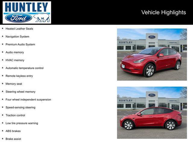 used 2023 Tesla Model Y car, priced at $33,772