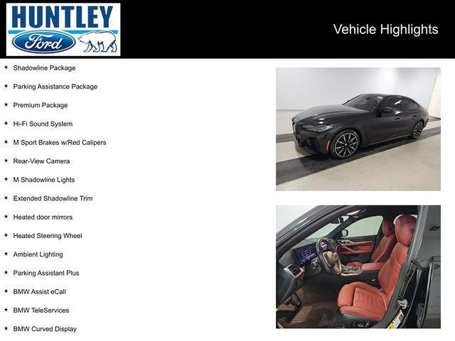 used 2023 BMW i4 Gran Coupe car, priced at $46,888