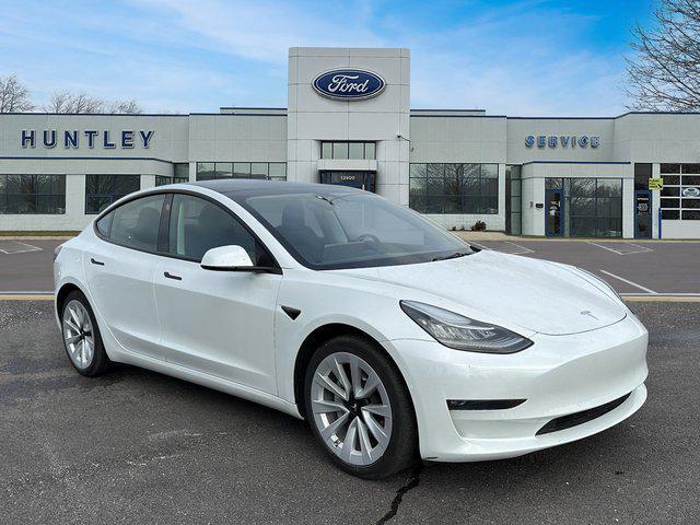 used 2022 Tesla Model 3 car, priced at $26,871