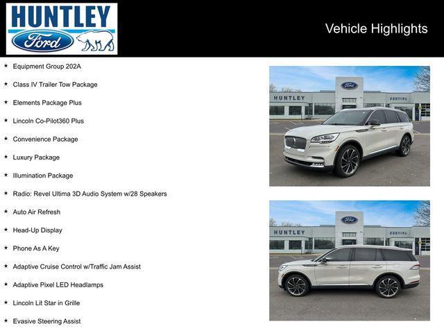 used 2021 Lincoln Aviator car, priced at $41,941