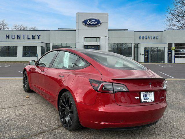 used 2022 Tesla Model 3 car, priced at $28,888