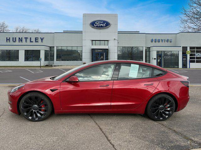 used 2022 Tesla Model 3 car, priced at $28,888