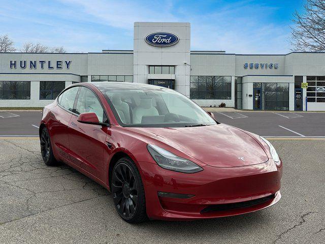 used 2022 Tesla Model 3 car, priced at $28,888