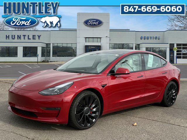 used 2022 Tesla Model 3 car, priced at $28,888